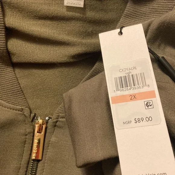 Women’s plus size dress size 2x color olive green - Picture 6 of 6